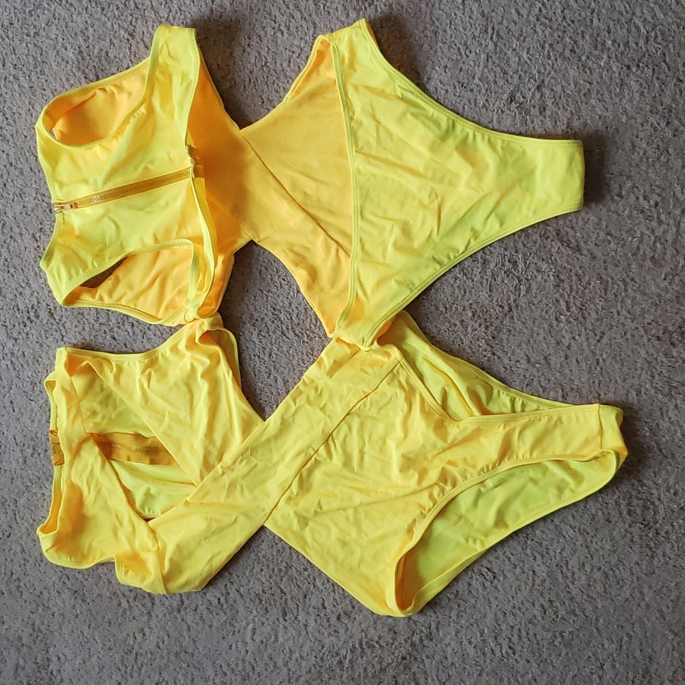 She-In monokini, two: size large and size medium - Picture 2 of 10